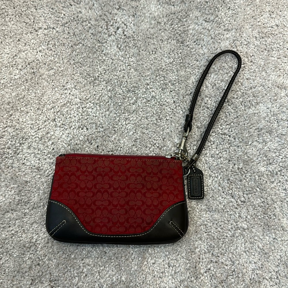 Coach wristlet